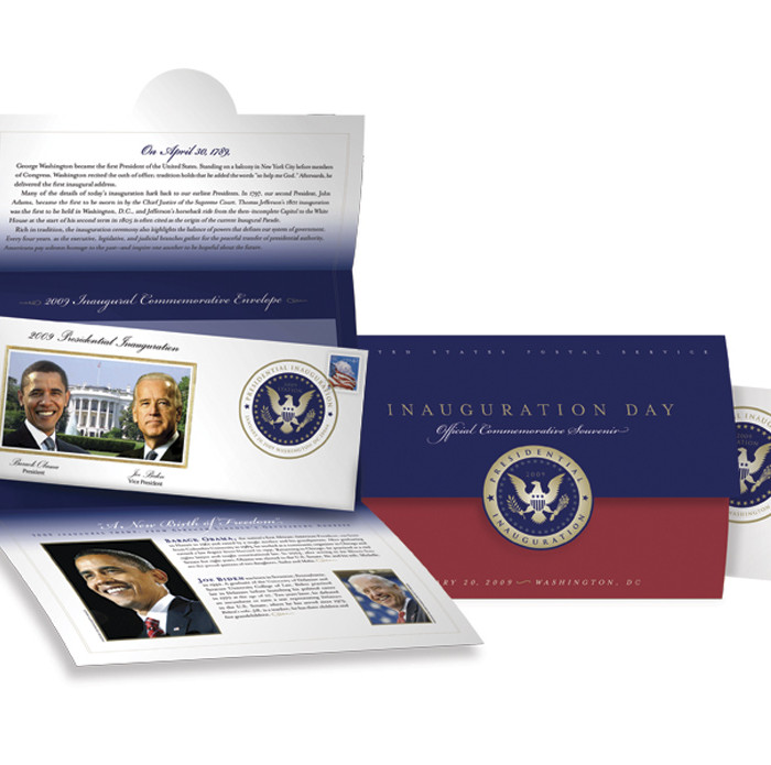 U.S. Postal Service Inauguration Day Official Commemorative Souvenir